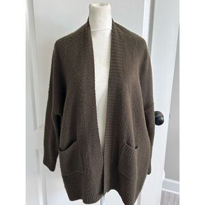 debut by Anthropologie Earth tone Open-Front Cardigan Sweater